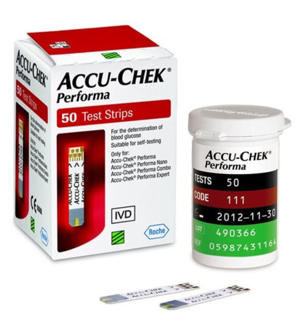 ACCU CHEK BANDELETTE PERFORMA 50