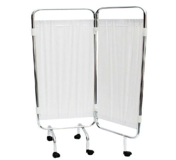 PARAVENT 02 VOLETS  STRUCTURE EN INOX