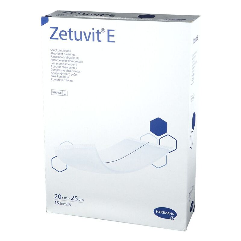PANSEMENTS ABSORBANTS STERILES ZETUVIT E