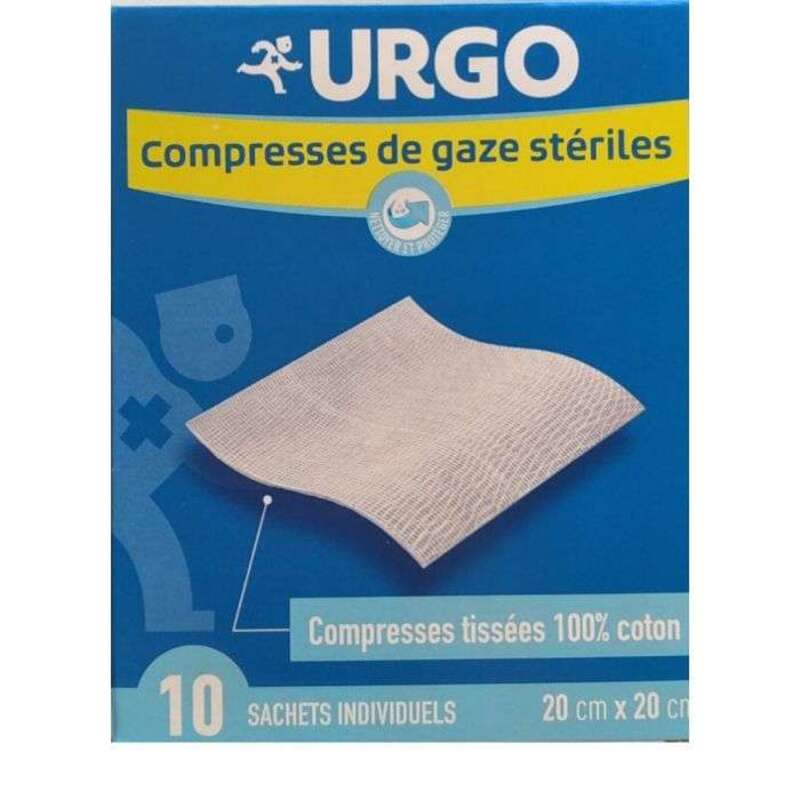 URGO COMPRESSES STERILES