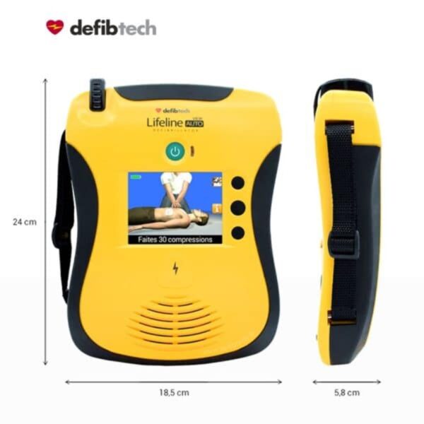 DEFIBRILLATEUR DEFIBTECH LIFELINE VIEW – Image 2