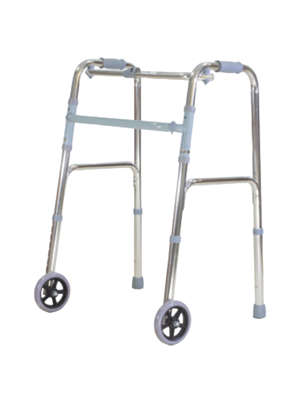 DEAMBULATEUR PLIABLE A 2 ROUES