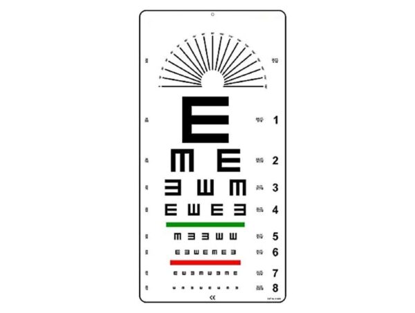 ECHELLE ACUITE VISUELLE